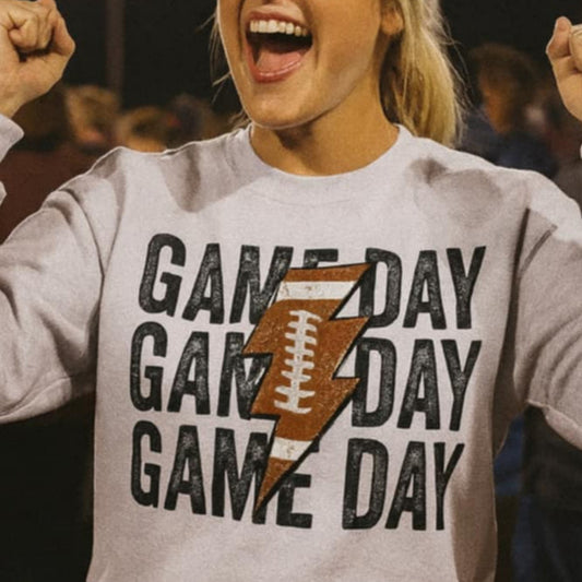 Game Day Personalized Football Sweatshirt