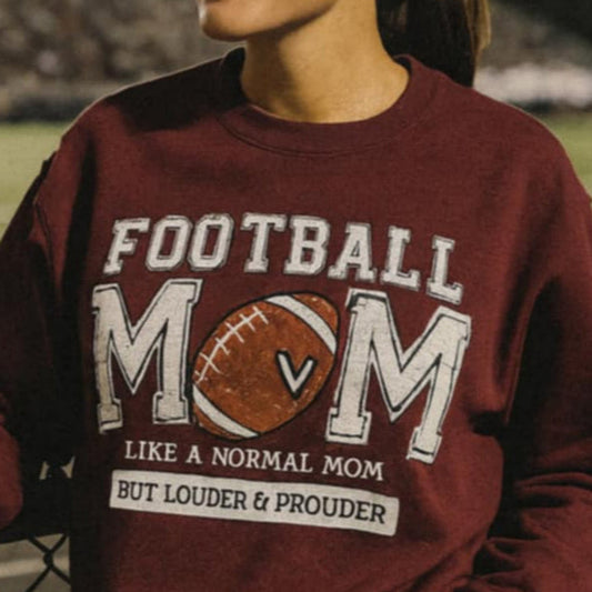 Louder & Prouder Personalized Football Sweatshirt
