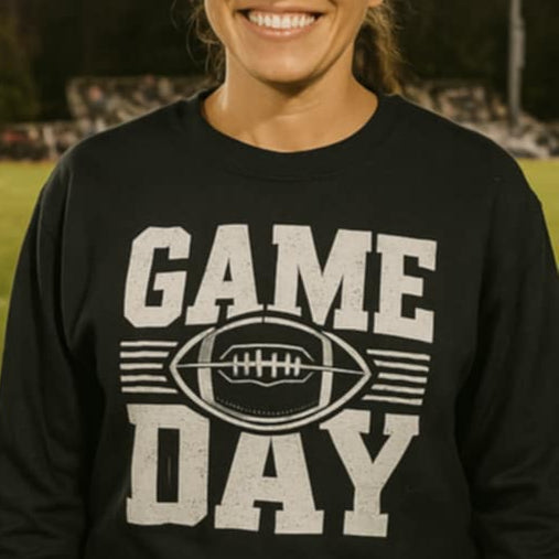 Game Day Personalized Football Sweatshirt