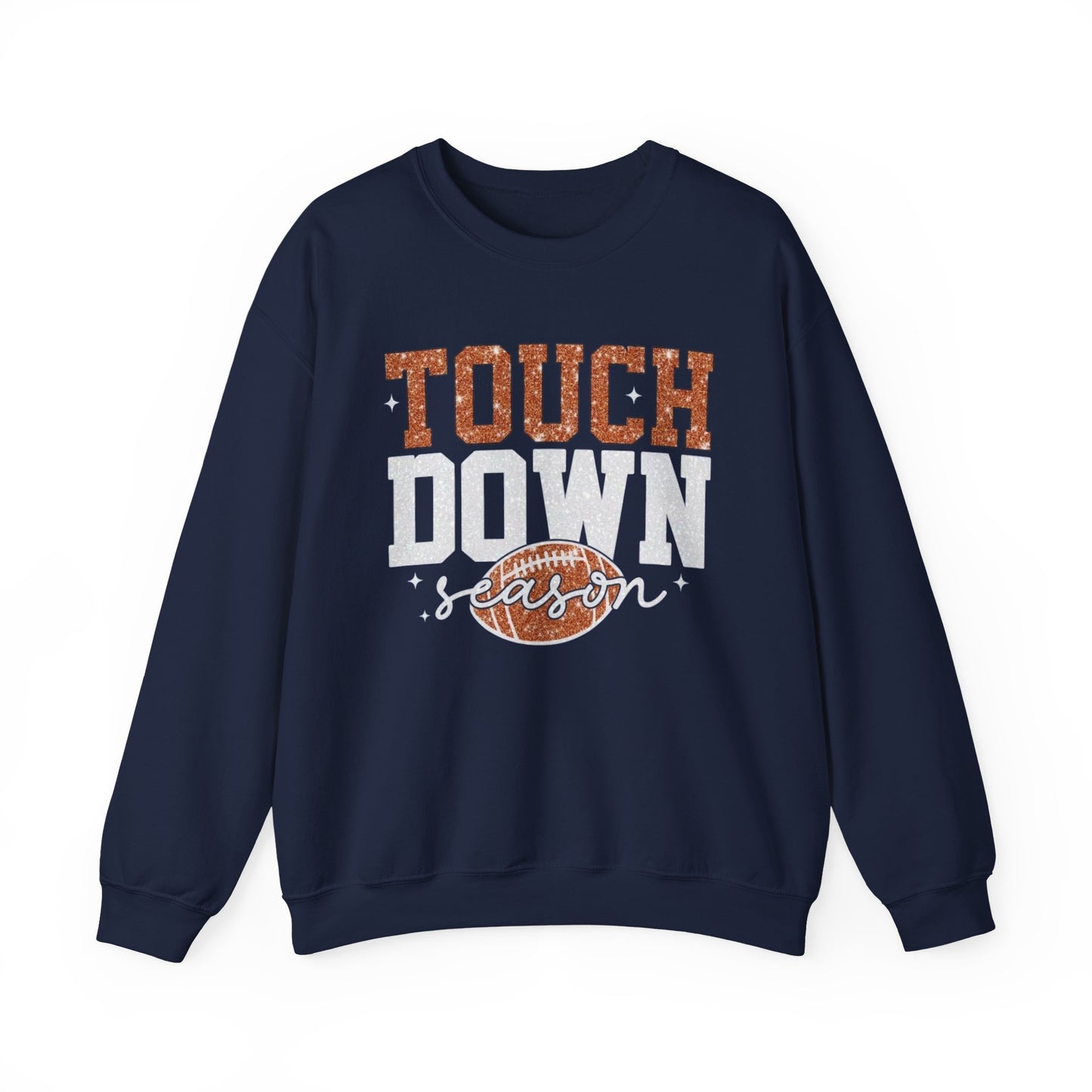 Touch Down Season Personalized Football Sweatshirt