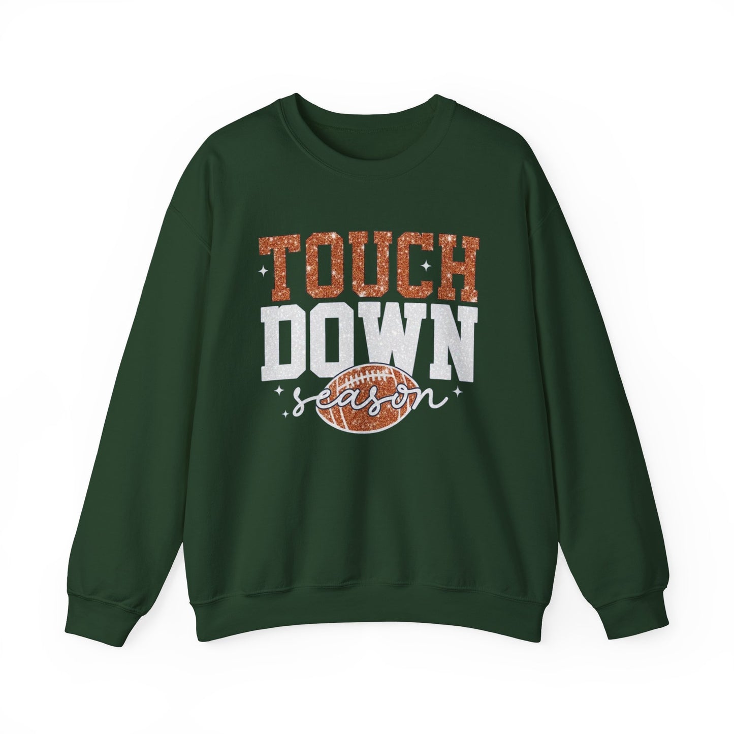 Touch Down Season Personalized Football Sweatshirt
