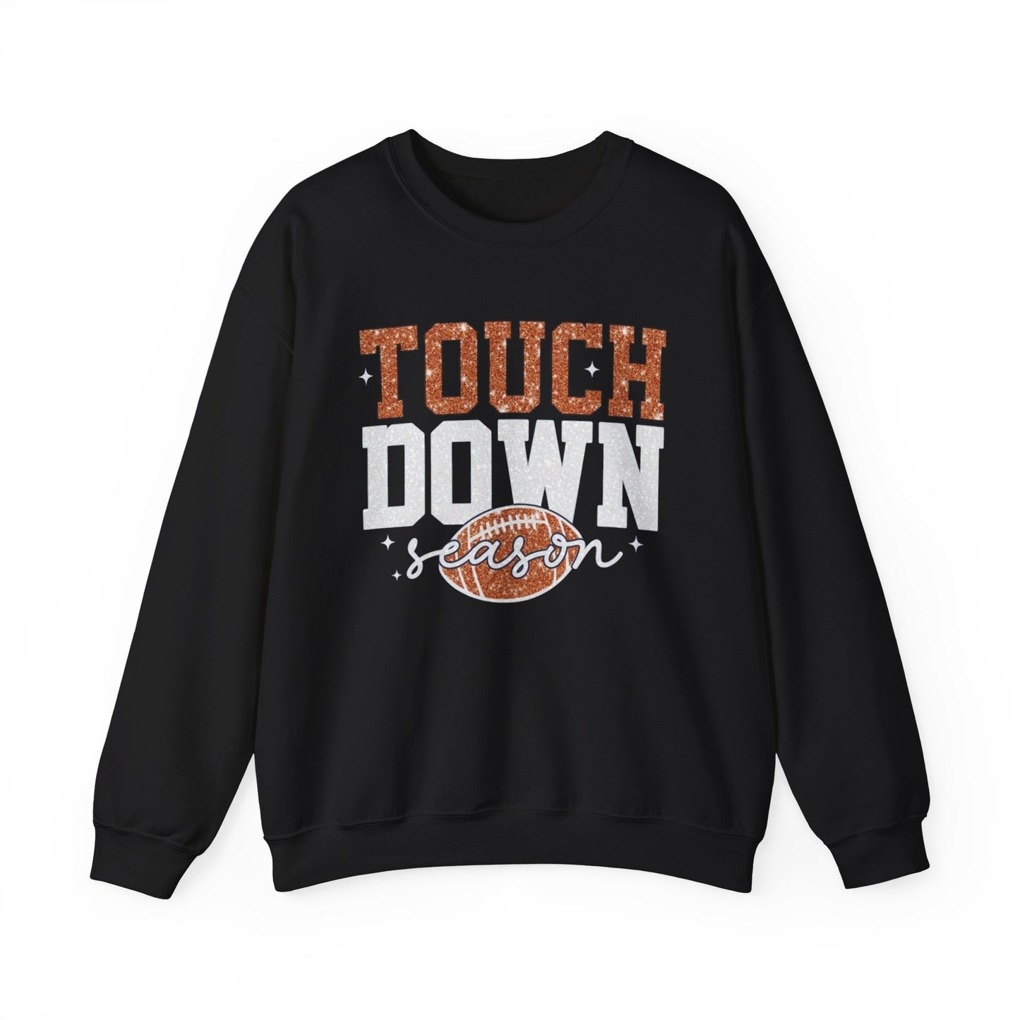 Touch Down Season Personalized Football Sweatshirt