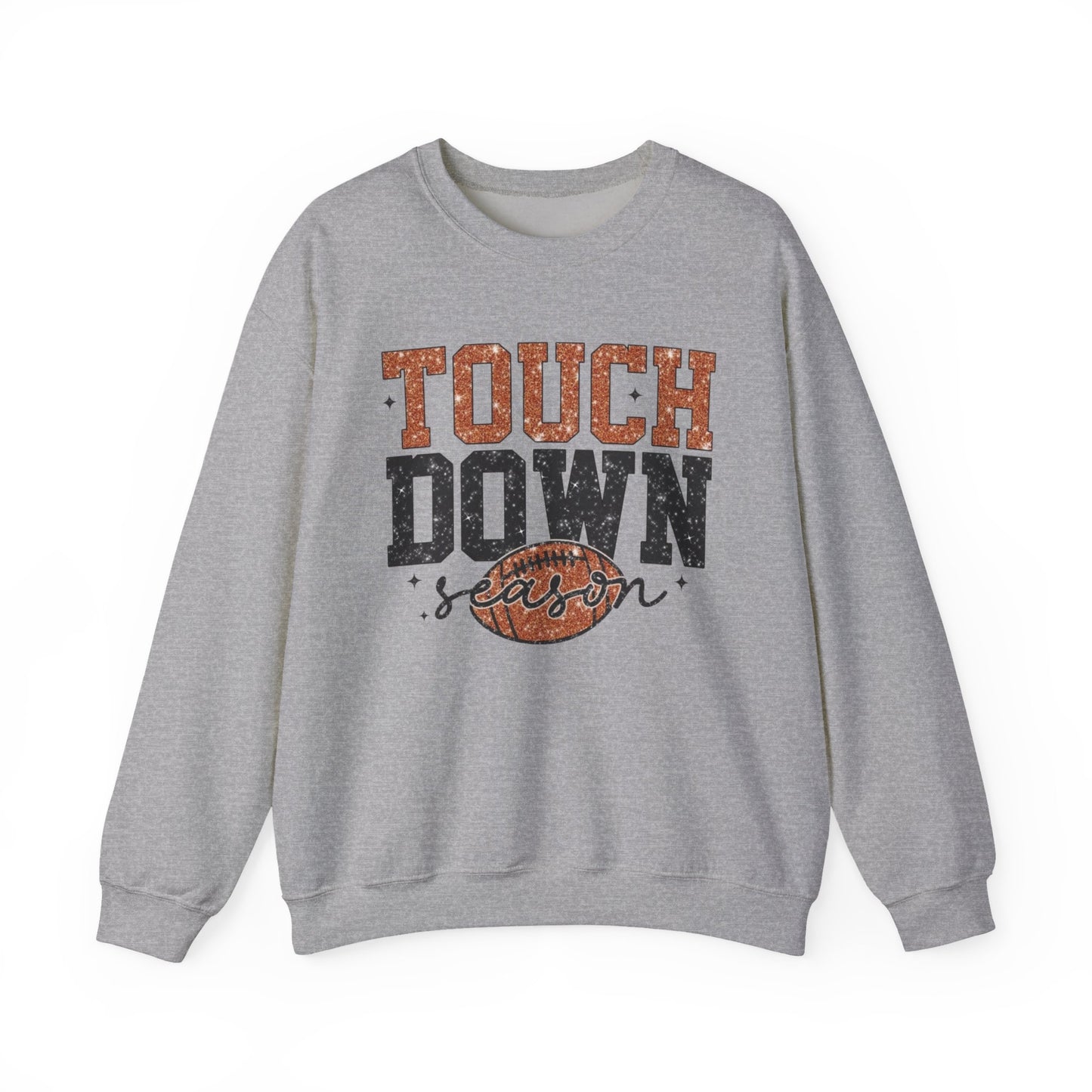 Touch Down Season Personalized Football Sweatshirt