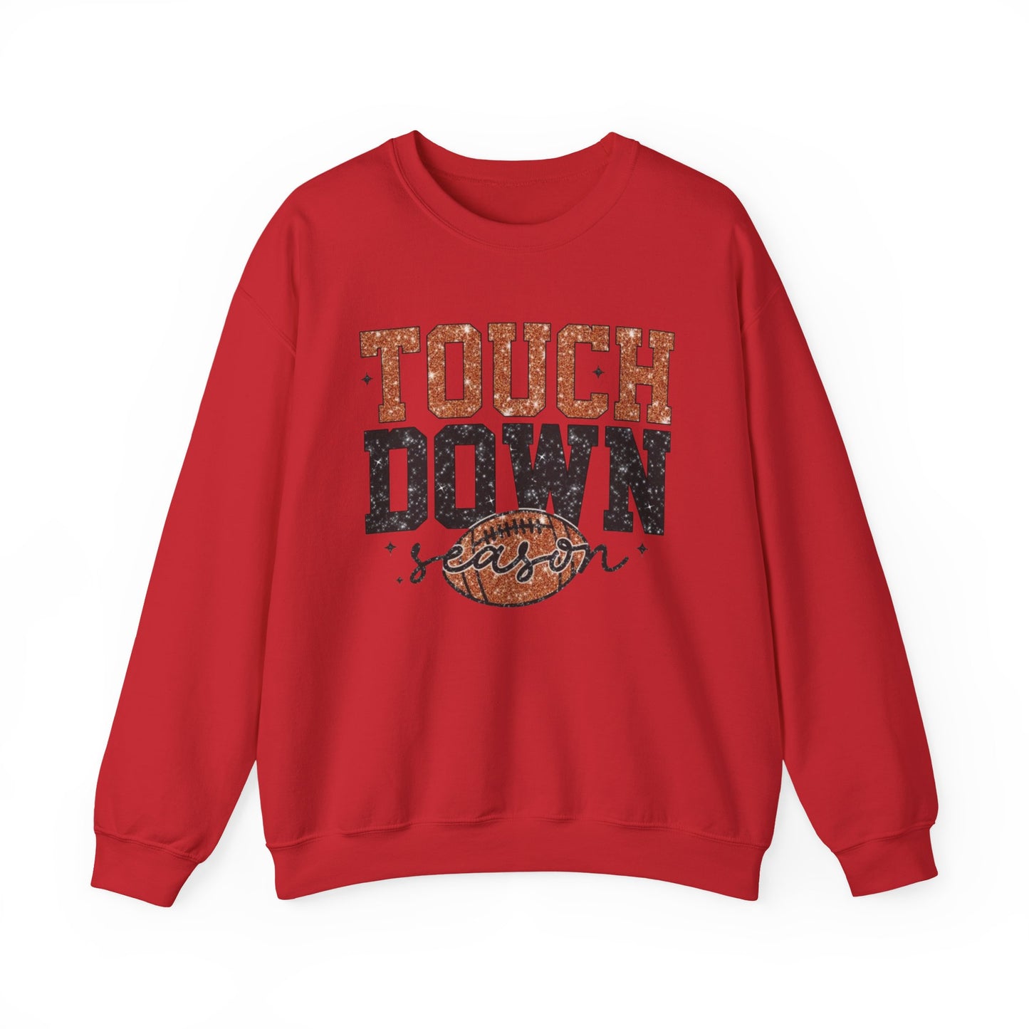 Touch Down Season Personalized Football Sweatshirt